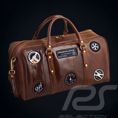 911 Classic big brown travel bag leather