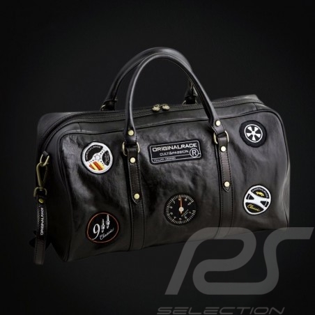 911 Classic big black travel bag leather