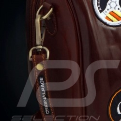 Grand sac de voyage 911 Classic cuir cognac