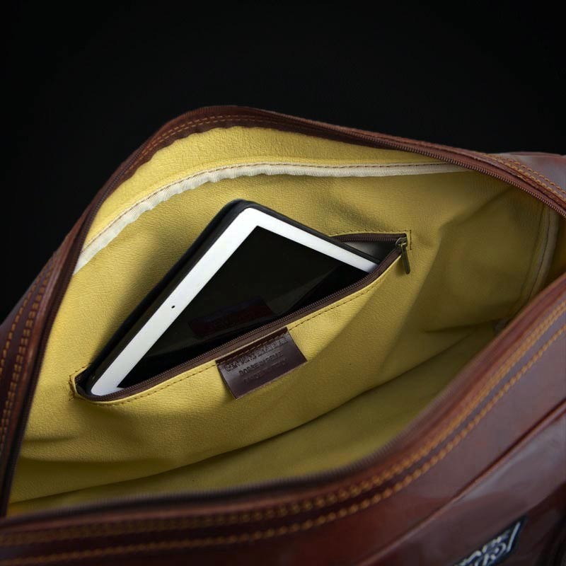 Big bag travel 911 Classic brown leather