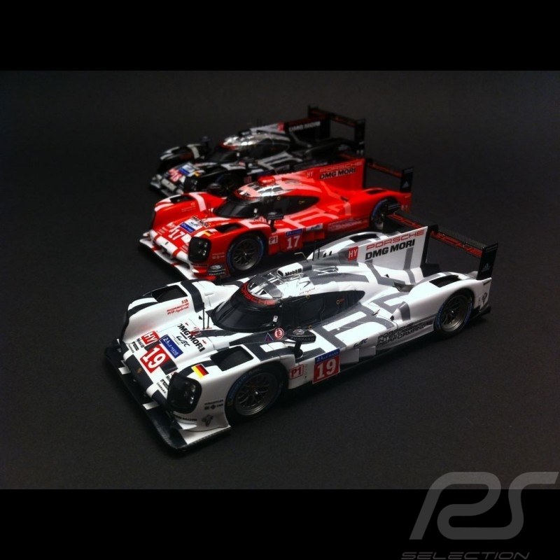 Trio Porsche 919 Hybrid Le Mans 2015 n° 19 / 17 / 18 1/43 Spark Trio Porsche 919 Hybrid Le Mans 2015 n° 19 / 17 / 18 1/43 Spark