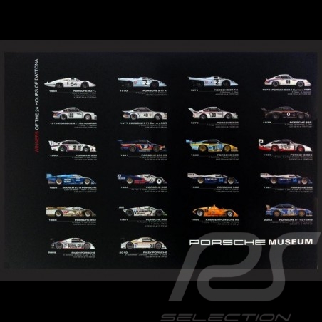 Original Poster Porsche Daytona winners MAP09006309