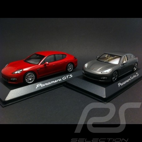 Duo Porsche Panamera Sport Turbo et Atmospherique 1/43 Minichamps WAP0200230C WAP0200250C