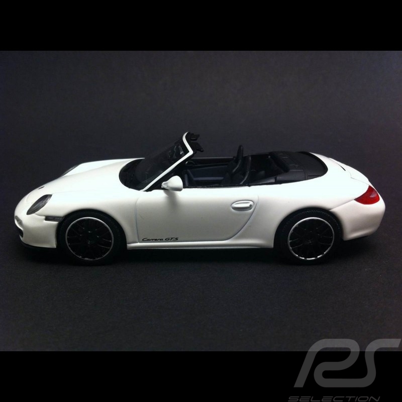 Porsche 997 Carrera GTS Cabriolet 2011 blanche white weiß 1/43 Minichamps WAP0200210B