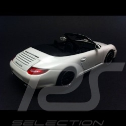 Porsche 997 Carrera GTS Cabriolet 2011 blanche white weiß 1/43 Minichamps WAP0200210B