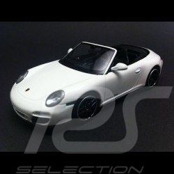 Porsche 997 Carrera GTS Cabriolet 2011 blanche 1/43 Minichamps WAP0200210B