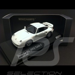 Porsche 993 Turbo S 1998 weiß 1/43 Minichamps CA04316001