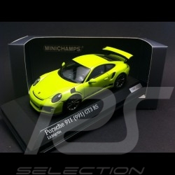 Porsche 991 GT3 RS 2016 vert lumière 1/43 Minichamps CA04316007