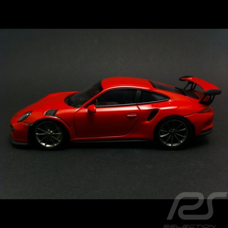 Porsche 991 GT3 RS 2016 indischrot 1/43 Minichamps CA04316004 Porsche 991 GT3 RS 2016 indischrot 1/43 Minichamps CA04316004