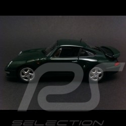 Porsche 993 Turbo S 1998 dark green 1/43 Minichamps MAP02002516