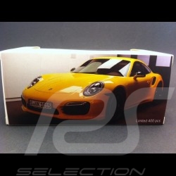 Porsche 991 Turbo S 2016 exclusive racing gelb 1/43 Spark MAP02020216