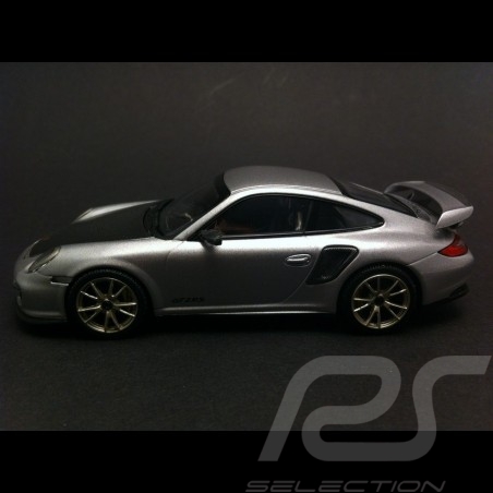 Porsche 997 GT2 RS grise-noire 1/43 Minichamps WAP0200070B