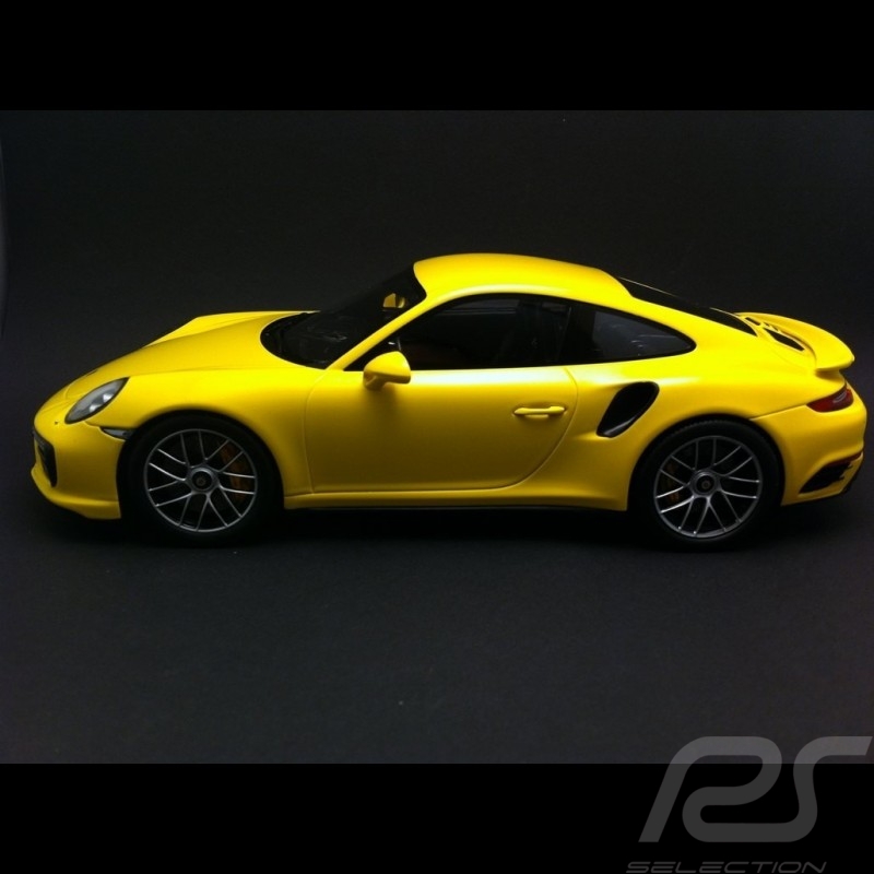 Porsche 911 type 991 Turbo S 2016 racing gelb 1/18 Spark WAP0211360G Porsche 911 type 991 Turbo S 2016 racing gelb 1/18 Spark WAP0211360G