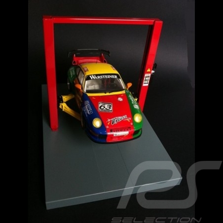 Two-post lift red 1/18