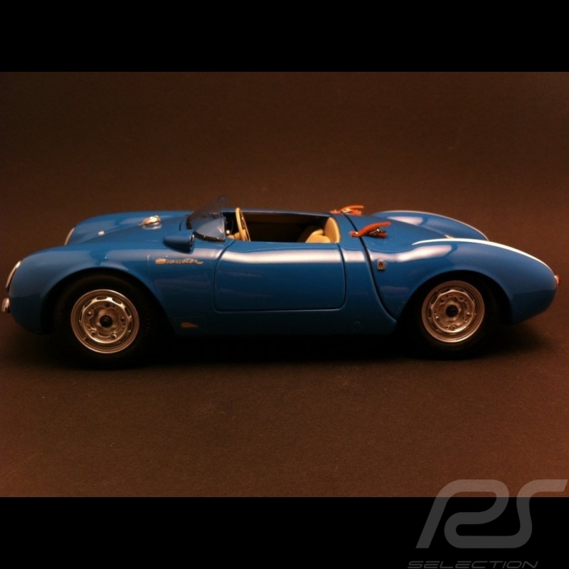 Schuco シュコー 1/18 Porsche ポルシェ 550 スパイダー ブルー