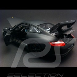 Porsche 911 type 997 GT3 RS noir mat 1/18 Welly MAP02103108