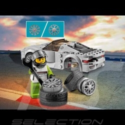 Porsche 918 Spyder gris Lego 75910