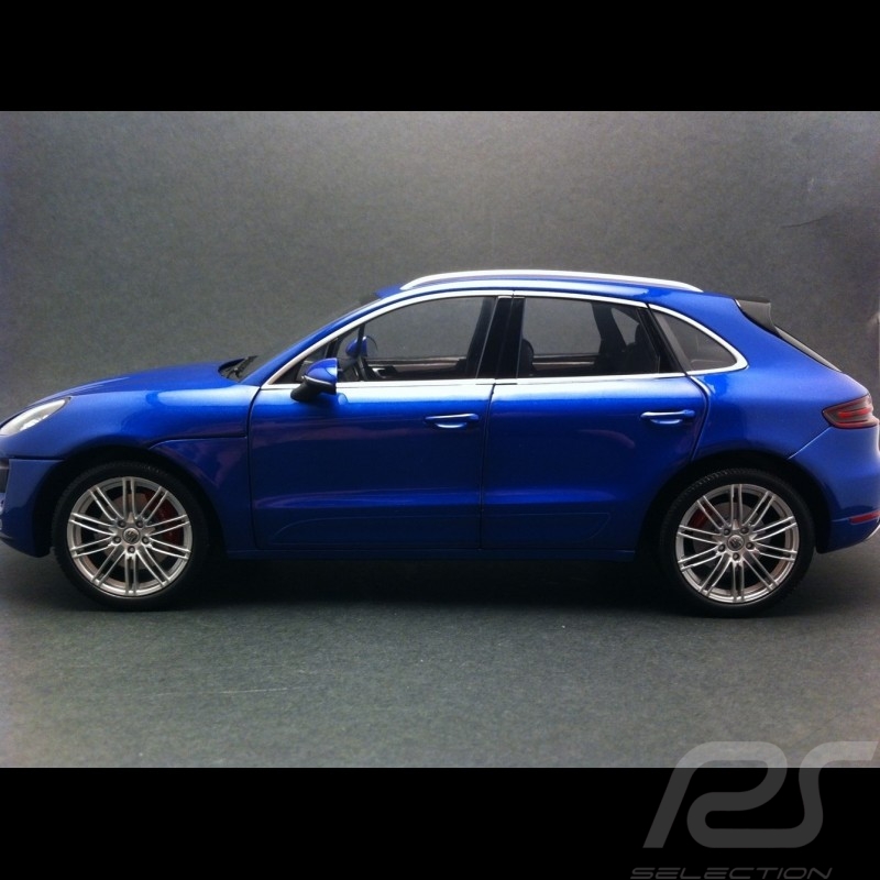 Porsche Macan Turbo bleu 1/18 Minichamps WAP0211540E