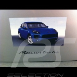 Porsche Macan Turbo bleu 1/18 Minichamps WAP0211540E