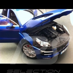 Porsche Macan Turbo bleu 1/18 Minichamps WAP0211540E