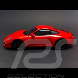Porsche 997 Carrera grise 1/43 Minichamps WAP02011415