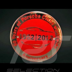 Badge Plakette "60 Jahre Porsche Club"