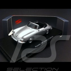 Porsche 997 Carrera grise 1/43 Minichamps WAP02011415