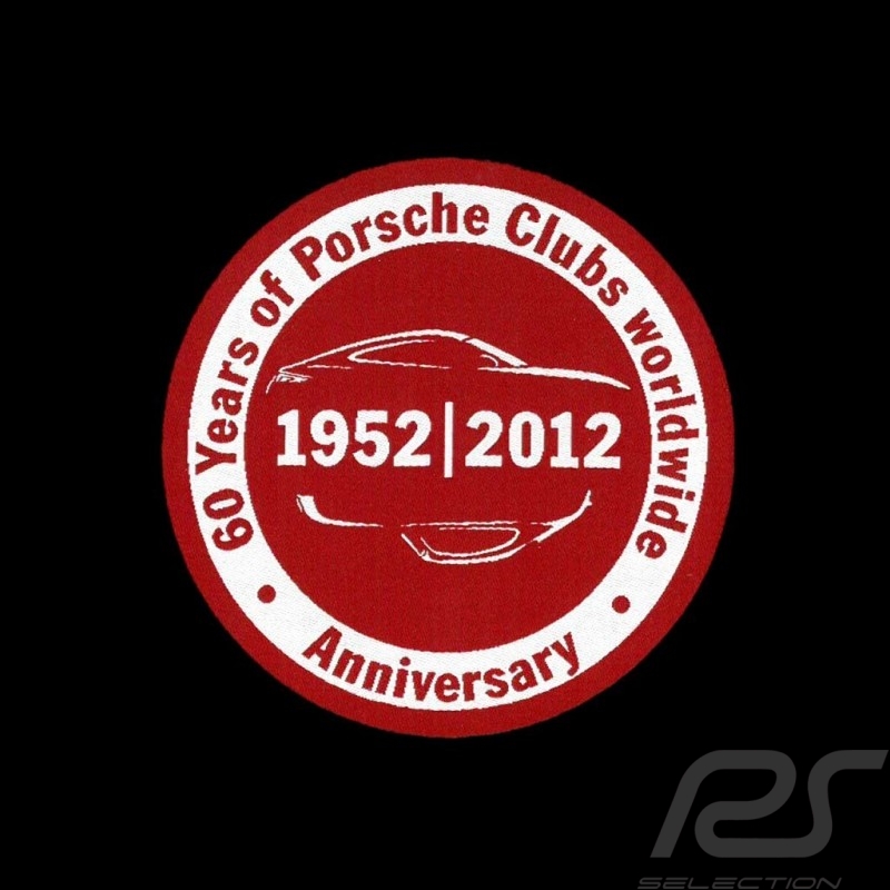 Crest embroidery "60 years Porsche Club" Crest embroidery "60 years Porsche Club"