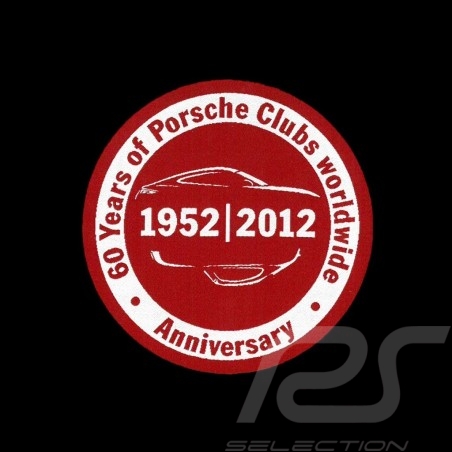 Crest embroidery "60 years Porsche Club"