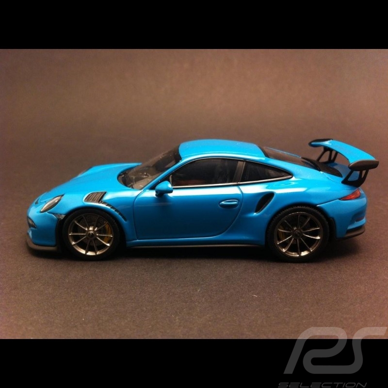 Porsche 991 GT3 RS 2016 Miami blau 1/43 Minichamps CA04316006 Porsche 991 GT3 RS 2016 Miami blau 1/43 Minichamps CA04316006