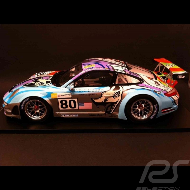 Porsche 997 GT3 RSR n°80 LM 2007 Spark 1/18 Porsche 997 GT3 RSR n°80 LM 2007 Spark 1/18