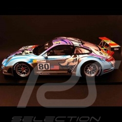 Porsche 997 GT3 RSR n°80 Le Mans 2007 1/18 Spark 18S051