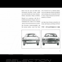 Reproduction Brochure Porsche 914 1971