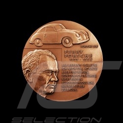 Médaille en bronze Ferdinand Porsche & Ferry Porsche 