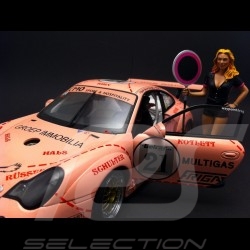 Sexy mädchen mit rosa Platte 1/18 Diorama modell FLM118014P Sexy mädchen mit rosa Platte 1/18 Diorama modell FLM118014P