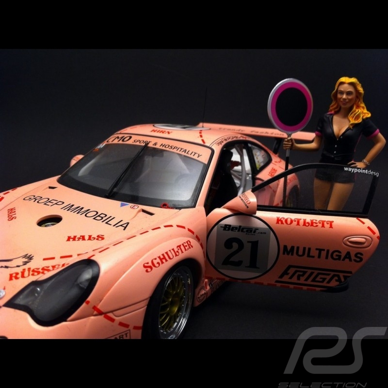 Sexy mädchen mit rosa Platte 1/18 Diorama modell FLM118014P Sexy mädchen mit rosa Platte 1/18 Diorama modell FLM118014P