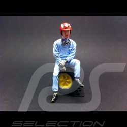 Jo Siffert sitzt auf reifen 1/18 Diorama modell FLM118012