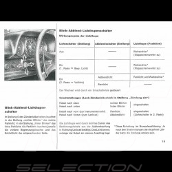 Reproduction manuel d'utilisation Porsche 914 /6 1971
