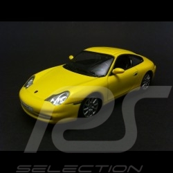 Porsche 996 Carrera 4 Coupé phase II 2001 yellow 1/43 High Speed HF9209S