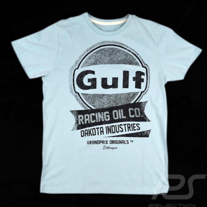 T-Shirt Herren Gulf Oil Racing petrol blau T-Shirt Herren Gulf Oil Racing petrol blau