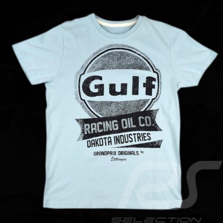 T-shirt homme Gulf Oil Racing Bleu pétrole MEN HERREN