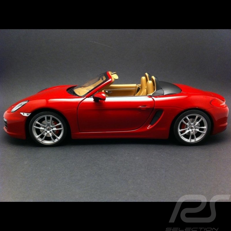 Porsche Boxster S type 981 2012 red 1/18 Minichamps 110062031