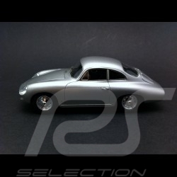Porsche 997 Carrera grise 1/43 Minichamps WAP02011415