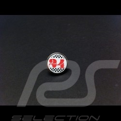 Button Wappen 24 h du Mans Alain Figaret 