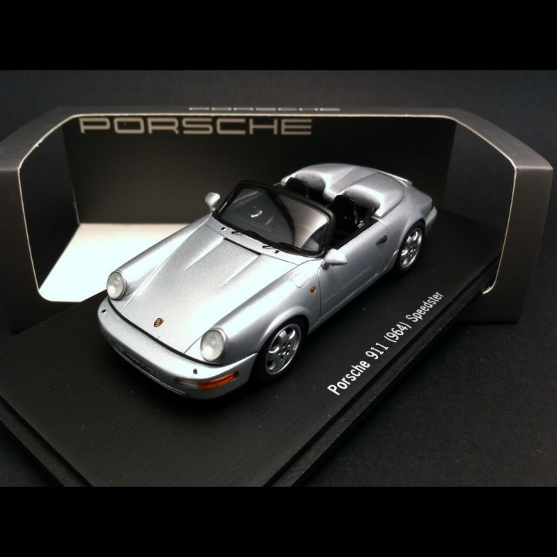 Porsche 911 type 964 Speedster silver 1/43 Spark CAP04311011