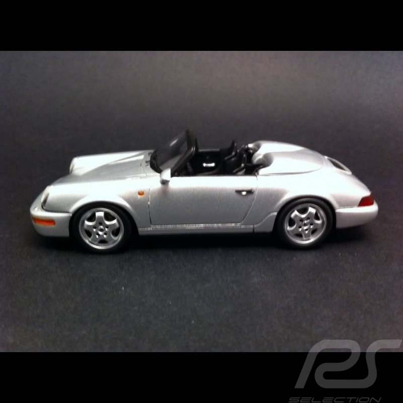 Porsche 911 type 964 Speedster silber 1/43 Spark CAP04311011 Porsche 911 type 964 Speedster silber 1/43 Spark CAP04311011