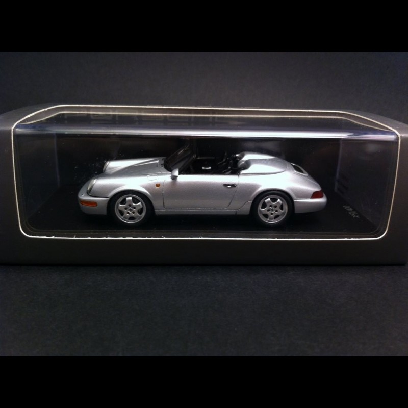 Porsche 911 type 964 Speedster silver 1/43 Spark CAP04311011