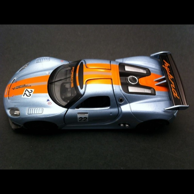 Porsche 918 RSR n° 22 pull back toy Welly