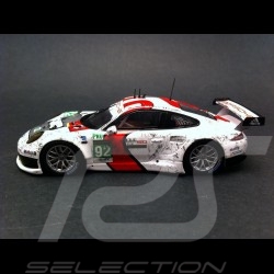 Porsche 997 Carrera grise 1/43 Minichamps WAP02011415