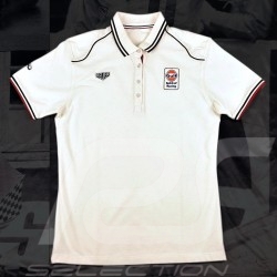 Damen Polo-shirt Gulf Spirit of Racing weiß